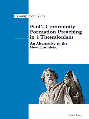 cover image of Paul's Community Formation Preaching in 1 Thessalonians